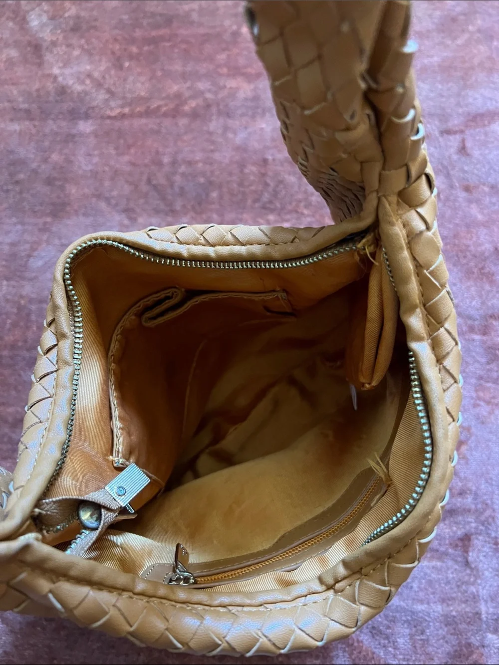 MELIE BIANCO - Brigitte Handle Bag - Caramel